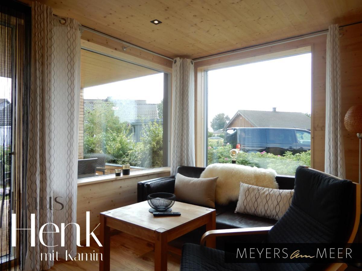 Schickes Holzchalet "Henk" - Mit Kamin - Ostsee Strand 500M - 4 Personen - By "Meyers Am Meer" Zierow Dış mekan fotoğraf