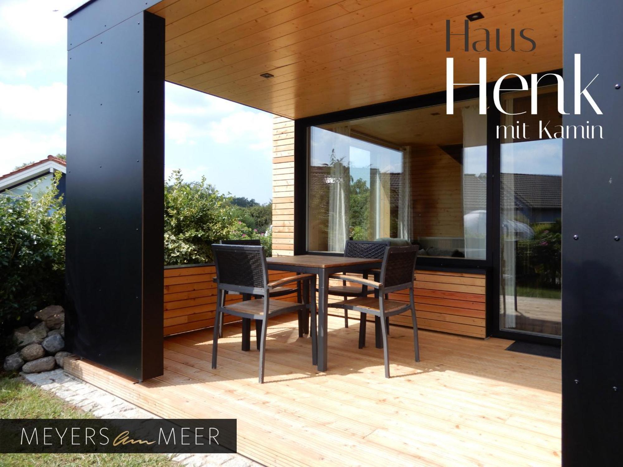 Schickes Holzchalet "Henk" - Mit Kamin - Ostsee Strand 500M - 4 Personen - By "Meyers Am Meer" Zierow Dış mekan fotoğraf